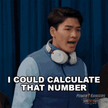 I Could Calculate That Number Ollie GIF - I Could Calculate That Number Ollie Power Rangers Dino Fury GIFs