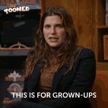 this is for grown ups lake bell stay tooned 101 not for kids