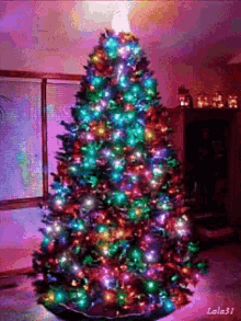 Merry Christmas Lights GIF