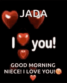 I Love You Good Morning Niece GIF - I Love You Good Morning Niece Jada GIFs