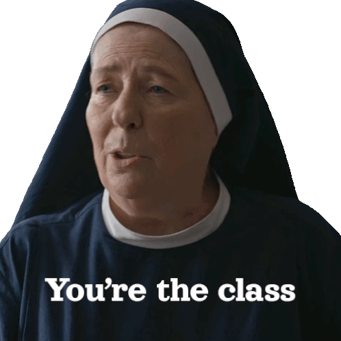 You'Re The Class Valedictorian Principal Sister Rose Sticker - You'Re The Class Valedictorian Principal Sister Rose Son Of A Critch Stickers