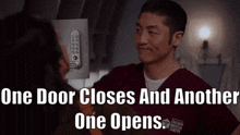 Chicago Med Ethan Choi GIF - Chicago Med Ethan Choi One Door Closes And Another One Opens GIFs