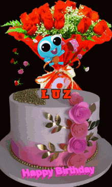 Happy Birthday Luz GIF - Happy Birthday Luz GIFs