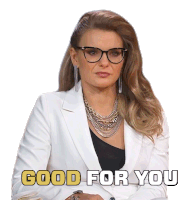 Good For You Michele Romanow Sticker - Good For You Michele Romanow Dragons Den Stickers