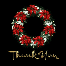 Thank You Wreath GIF - Thank You Wreath Christmas Wreath GIFs