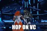 Hop On Hop On Vc GIF - Hop On Hop On Vc Pso2 GIFs