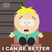 I Can Be Better Butters Stotch GIF - I Can Be Better Butters Stotch South Park GIFs