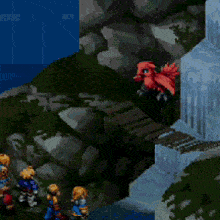 Chocobo Meteor GIF - Chocobo Meteor Final Fantasy Tactics GIFs