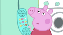 peppa peppa the pig hang up hello there