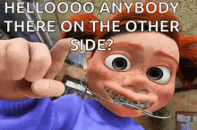 Hello Anybody There On The Other Side GIF