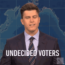 Undecided Voters Saturday Night Live GIF - Undecided Voters Saturday Night Live Voters GIFs