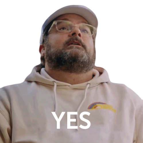 Yes Bobby Moynihan Sticker - Yes Bobby Moynihan Stay Tooned Stickers