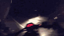 Driving Through The Night On My Motorbike Motorcyclist GIF