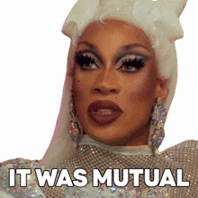 it was mutual robin fierce rupauls drag race it was the same it was reciprocated
