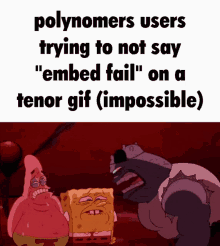 polynomers users trying not to say embed fail on a tenor gif impossible
