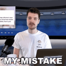 My Mistake Benedict Townsend GIF - My Mistake Benedict Townsend Youtuber News GIFs