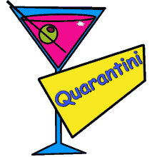 quarantini cocktail