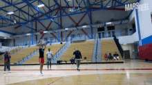 shoot throw jump basketball court mars reel