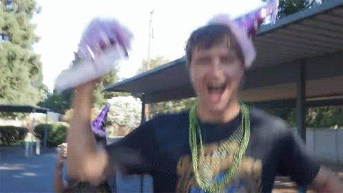 Partying Danny Mullen GIF - Partying Danny Mullen Lets Party GIFs