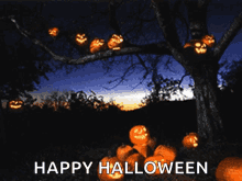 Hallows Eve Spooky GIF - Hallows Eve Spooky Pumpkins GIFs