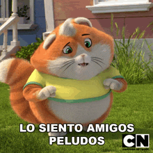 Lo Siento Amigos Peludos Meatball GIF - Lo Siento Amigos Peludos Meatball 44 Gatos GIFs