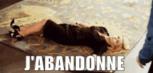 J'Abandonne GIF - Jabandonne Abandonner GIFs
