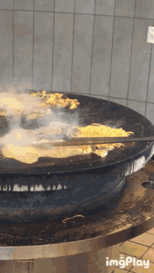cooking frying pan grill gengis khan