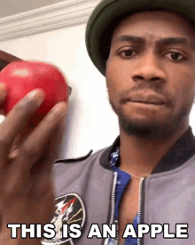 This Is An Apple Josh2funny GIF - This Is An Apple Josh2funny Its A Fruit GIFs