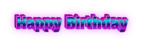 a sign that says happy birthday on it