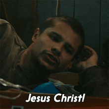 Jesus Christ Charlie GIF - Jesus Christ Charlie Finestkind GIFs
