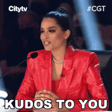 Kudos To You Lilly Singh GIF - Kudos To You Lilly Singh Canadas Got Talent GIFs