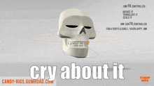 Skull Cry About It GIF - Skull Cry About It GIFs