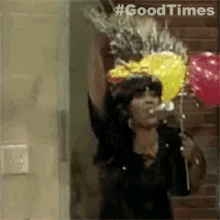 Party Time Willona Woods GIF - Party Time Willona Woods Good Times GIFs