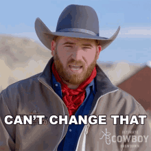 Cant Change That Keaton Barger GIF - Cant Change That Keaton Barger Ultimate Cowboy Showdown GIFs