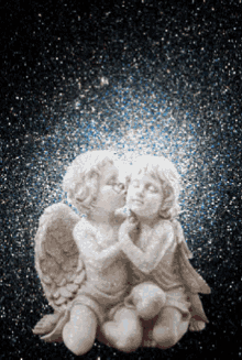 Angel De Mi Guarda Heart GIF - Angel De Mi Guarda Heart Space GIFs