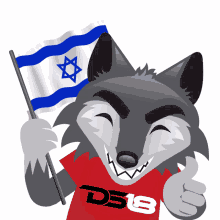 ds18 flag israel israel