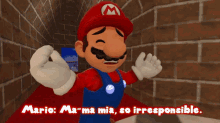 Smg4 Mario GIF - Smg4 Mario Mama Mia GIFs