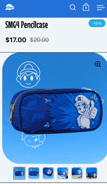 a smg4 pencilcase is being advertised for $ 17.00