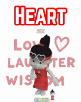 a cartoon girl wearing a red headband that says ' schotita ' on it