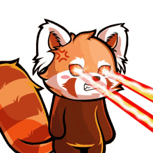 rps laser laser eyes rps red panda squad red panda
