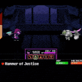 a screenshot of a video game where susie used buster and true