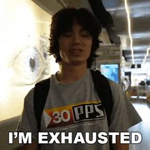 I'M Exhausted Benjamin Spande GIF - I'M Exhausted Benjamin Spande Lofe GIFs