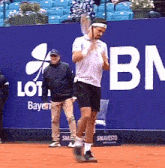 Daniel Altmaier Racquet Bounce GIF - Daniel Altmaier Racquet Bounce Tennis Racket GIFs