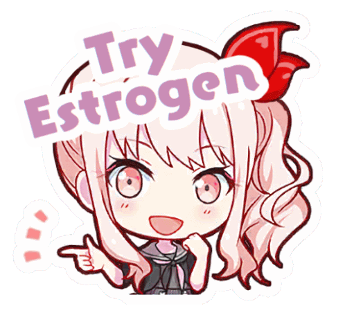 Estrogen Sticker - Estrogen Stickers