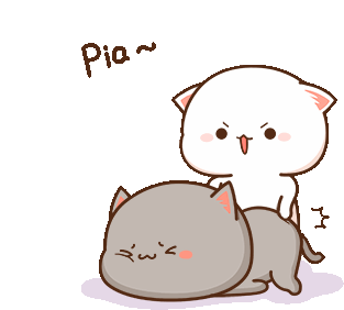 Cat Spank Sticker - Cat Spank Pia Stickers