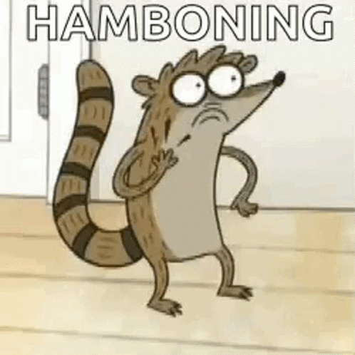 regular show gif ohh spin
