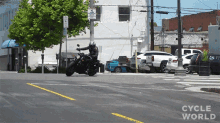 Riding A Motorcycle Cycle World GIF