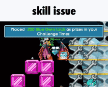 bgl skill issue dupe growtopia challenge timer