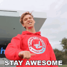 Stay Awesome Stephen Sharer GIF - Stay Awesome Stephen Sharer Stay Cool GIFs