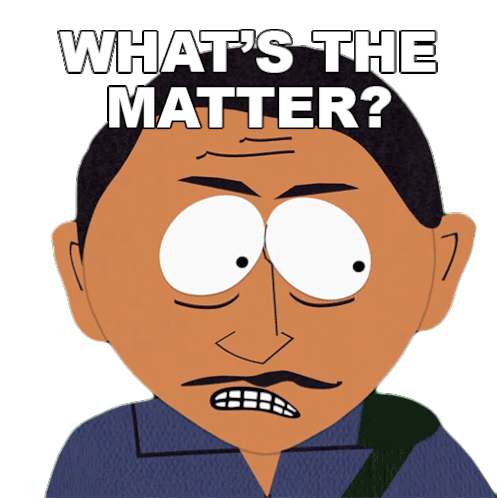 Whats The Matter Pablo Sticker - Whats The Matter Pablo South Park Stickers